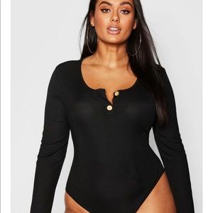 Long Sleeve Button Bodysuit